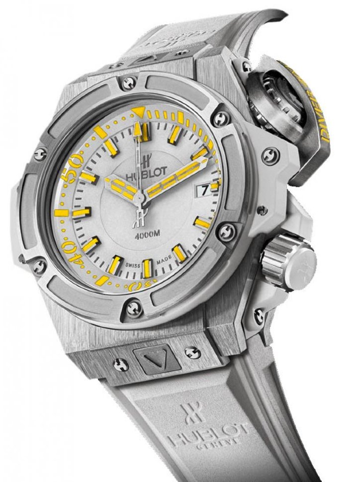 Hublot King Power Oceanographic 4.000 Cheval Blanc Randheli Titanium 731.NE.2179.NR.CBR13 watches review